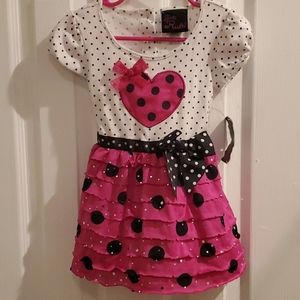 Polka a dot dress toddler